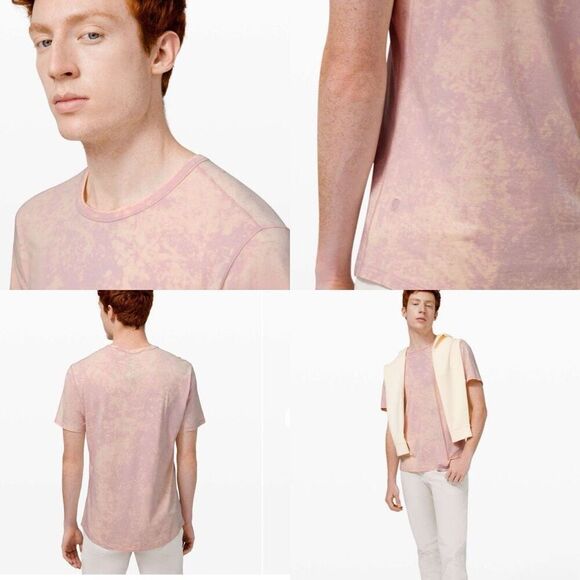 Lululemon 5 Year Basic Tee Misty Pink size medium - Picture 1 of 5